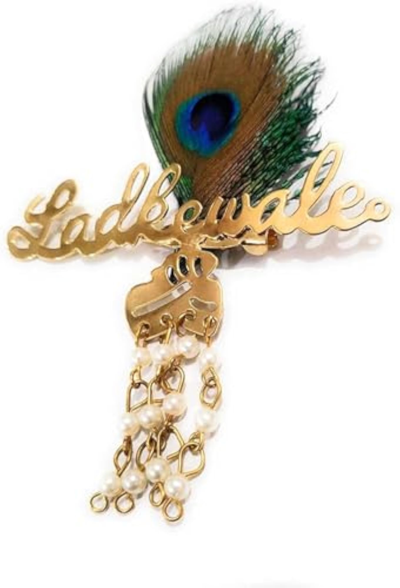 Gold Plated Brooch Pack for Men, 10 Pieces